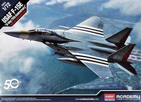 Model Kit lietadlo 12568 - USAF F-15E "D-Day 75th Anniversary" (1:72) 36-12568