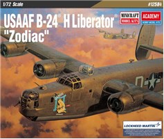 Model Kit letadlo 12584 - USAAF B-24H Liberator "Zodiac" (1:72)