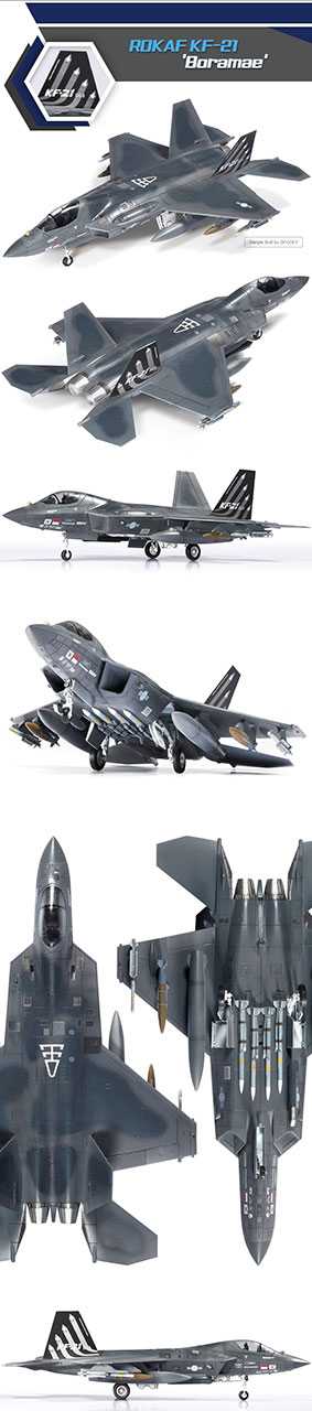 Model Kit letadlo 12585 - ROKAF KF-21 "Boramae" (1:72)