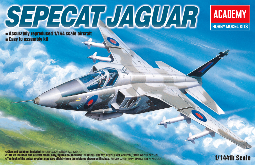 Model Kit letadlo 12606 - SEPECAT JAGUAR (1:144)