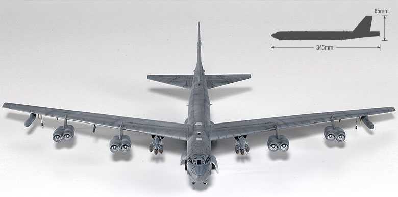 Model Kit letadlo 12622 - USAF B-52H 20th BS "Buccaneers" (1:144)