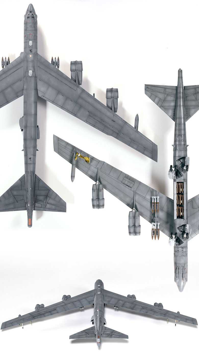 Model Kit letadlo 12622 - USAF B-52H 20th BS "Buccaneers" (1:144)