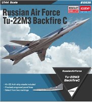 Model Kit letadlo 12636 - Russian Air Force Tu-22M3 Backfire C (1:144)