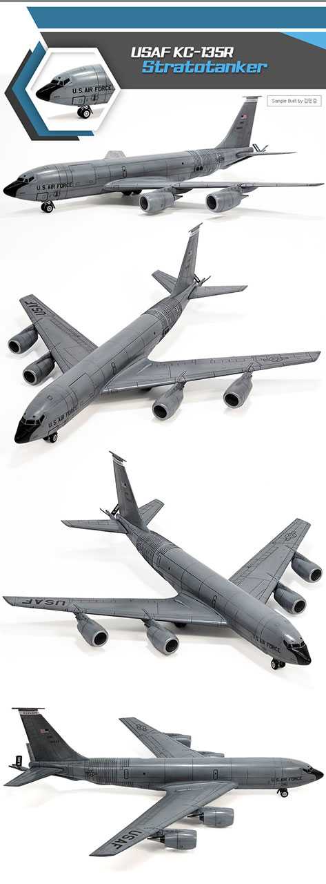 Model Kit letadlo 12638 - USAF KC-135R Stratotanker (1:144)
