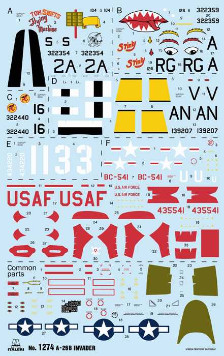 Model Kit letadlo 1274 - A-26 A/B Invader (1:72)