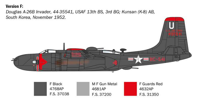 Model Kit letadlo 1274 - A-26 A/B Invader (1:72)