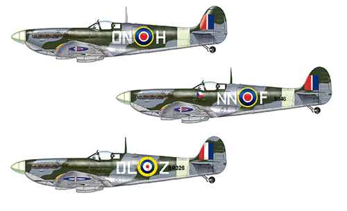 Model Kit letadlo 1307 - SPITFIRE Mk.VI (1:72)