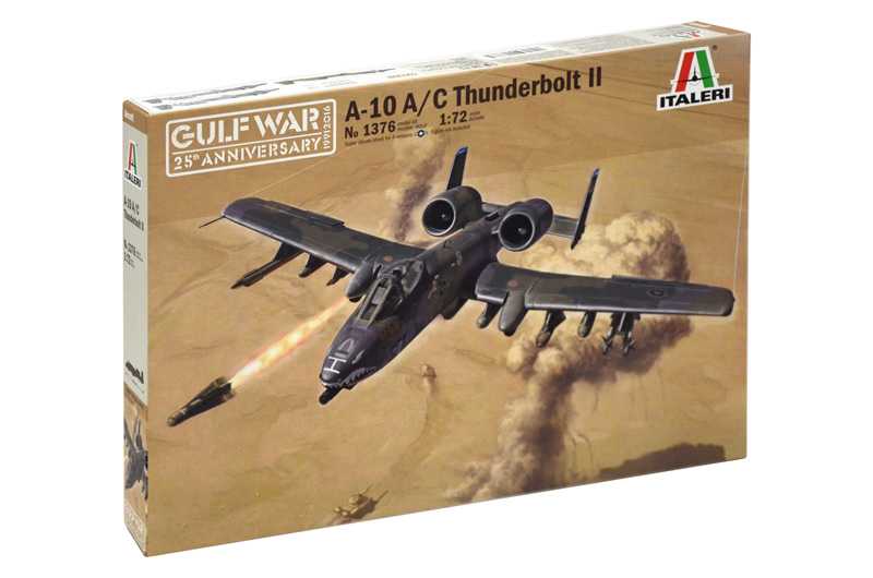 Model Kit letadlo 1376 - A-10 A/C THUNDERBOLT ll - GULF WAR (1:72)