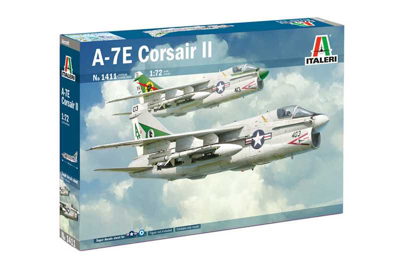 Model Kit letadlo 1411 - A-7E Corsair II (1:72)