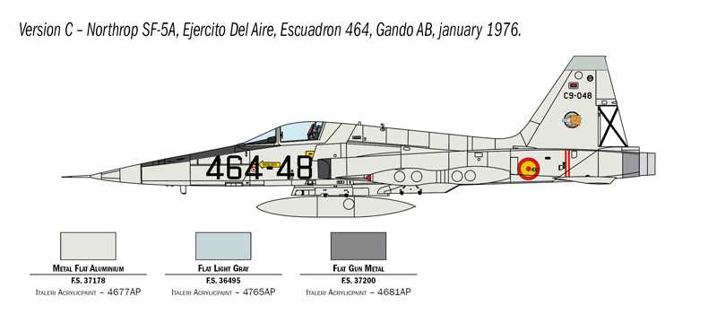 Model Kit letadlo 1441 - F-5A Freedom Fighter (1:72)