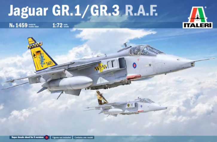 Model Kit letadlo 1459 - Sepecat JAGUAR GR.1/3 R.A.F. (1:72)