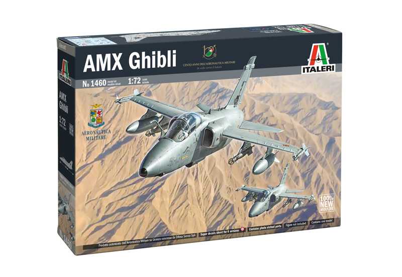 Model Kit lietadlo 1460 - AMX Ghibli (1:72) 33-1460