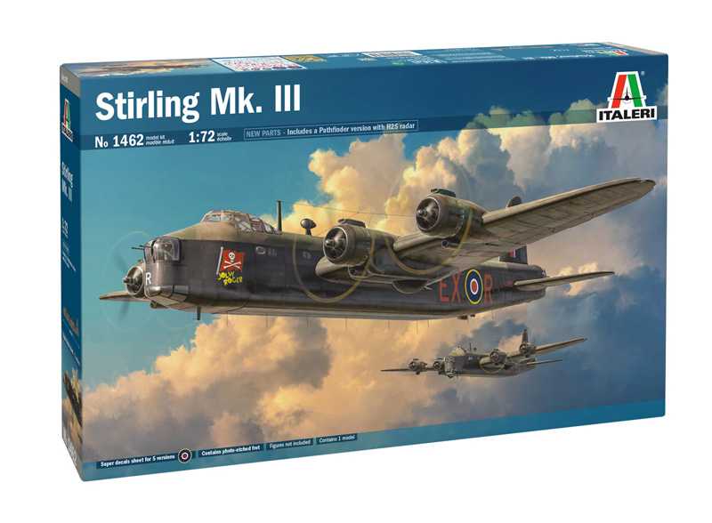 Model Kit lietadlo 1462 - Stirling Mk.III (1:72) 33-1462