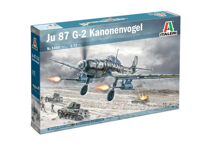 Model Kit letadlo 1466 - Ju-87 G-2 Kanonenvogel (1:72)