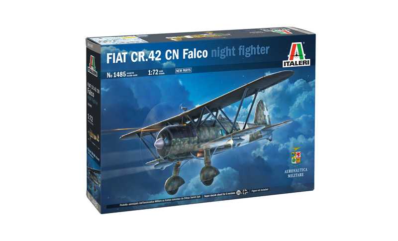 Model Kit lietadlo 1485 - FIAT CR.42 CN "Falco" Night Fighter (1:72) 33-1485