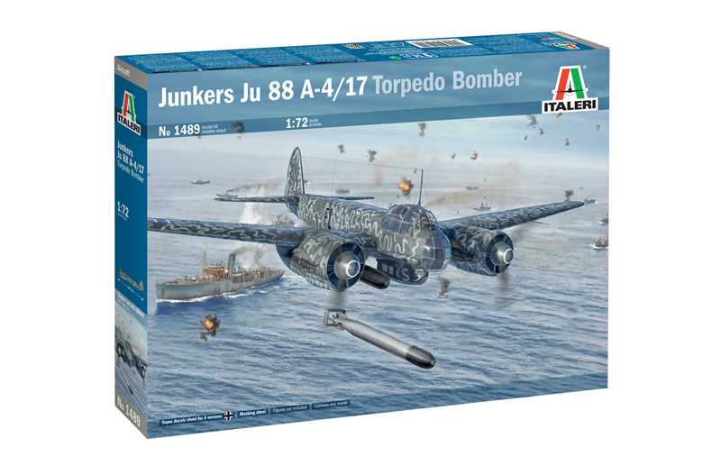 Model Kit letadlo 1489 - Junkers Ju 88 A-17 Torpedo Bomber (1:72)