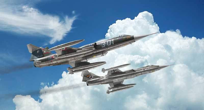 Model Kit letadlo 2514 - F-104 STARFIGHTER G/S - Upgraded Edition RF version (1:32)