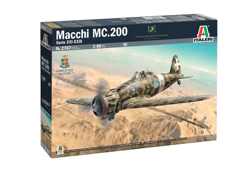 Model Kit letadlo 2767 - MACCHI MC.200 XXI serie (1:48)