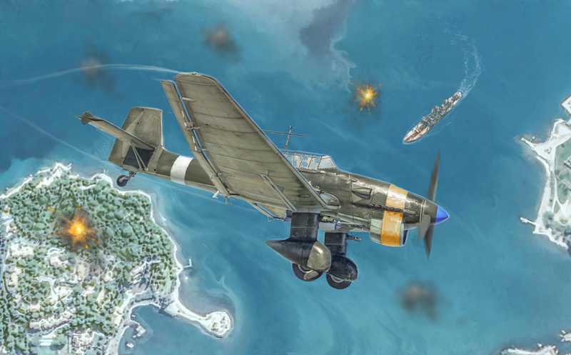 Model Kit letadlo 2769 - JU 87 B-2/R-2 "PICCHIATELLO" (1:48)