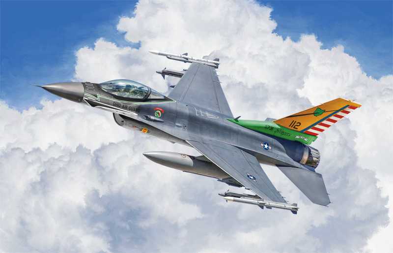 Model Kit letadlo 2825 - F-16C Fighting Falcon (1:48)
