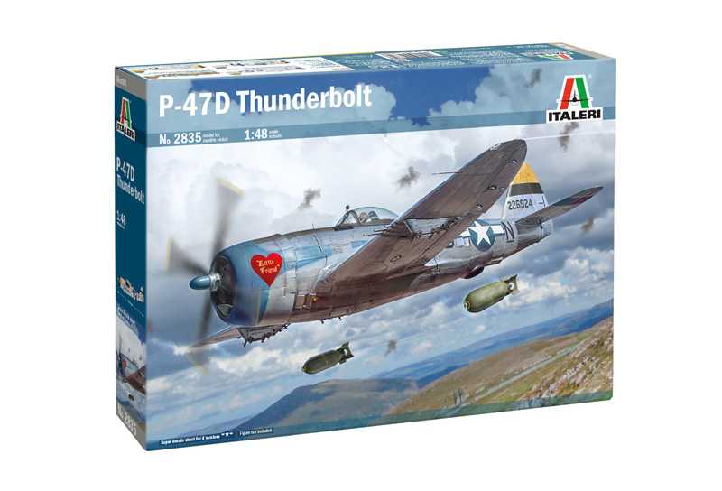 Model Kit lietadlo 2835 - P-47D Thunderbolt (ETO) (1:48) 33-2835