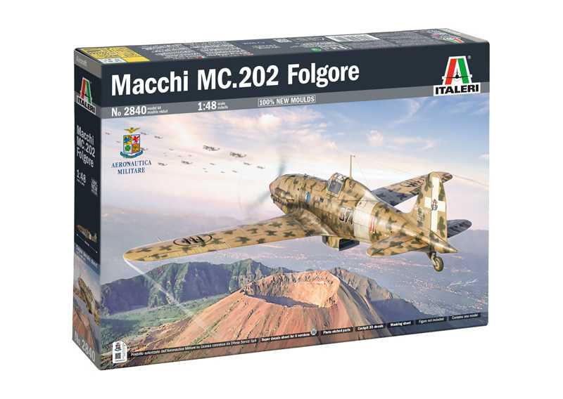 Model Kit letadlo 2840 - MC.202 Folgore (1:48)
