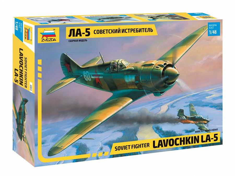 Model Kit lietadlo 4803 - Lavochkin La-5 (1:48) 32-4803