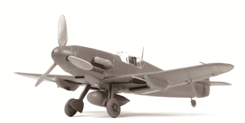 Model Kit letadlo 4806 - Messerschmitt Bf-109 F4 (1:48)