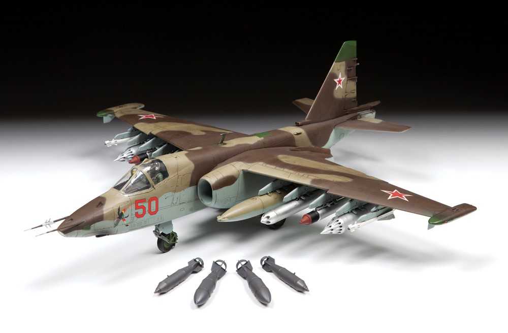 Model Kit letadlo 4807 - Sukhoi SU-25 "Frogfoot" (1:48)