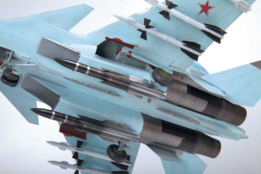 Model Kit letadlo 4808 - SU-30SM Russian Fighter (1:48)