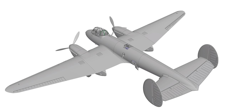 Model Kit letadlo 4809 - Petlyakov Pe-2 (1:48)