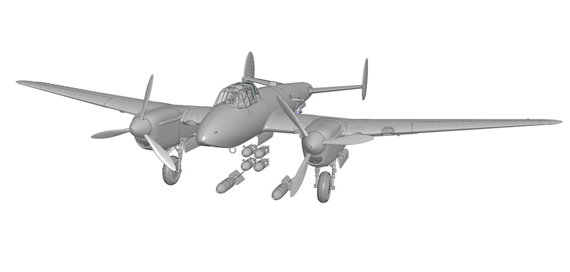 Model Kit letadlo 4809 - Petlyakov Pe-2 (1:48)