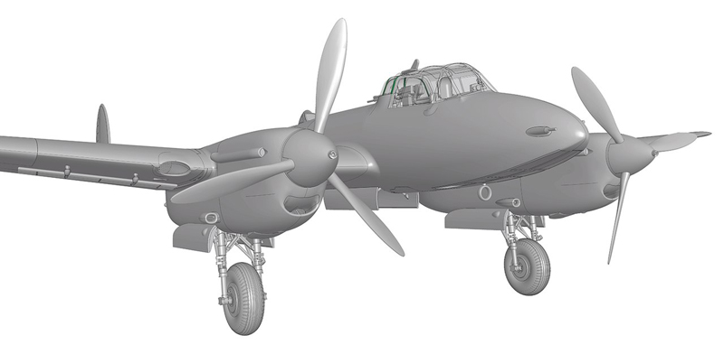 Model Kit letadlo 4809 - Petlyakov Pe-2 (1:48)