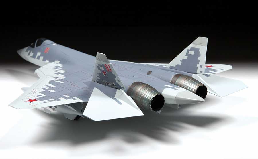 Model Kit letadlo 4824 - Suchoi SU-57 (1:48)