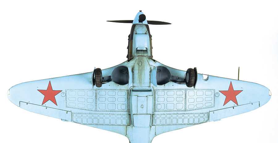 Model Kit letadlo 4837 - YAK-7 late version (1:48)