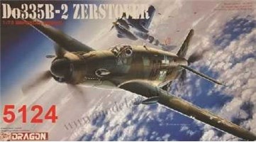 Model Kit letadlo 5124 - Do335B-2 ZERSTOVER (1:72)
