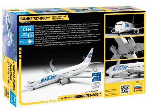 Model Kit letadlo 7019 - Boeing 737-800 (1:144)