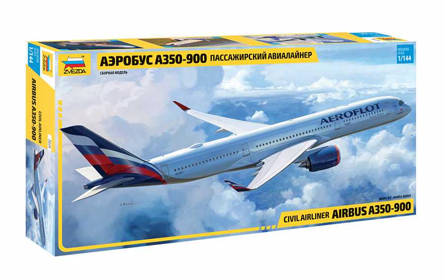Model Kit lietadlo 7039 - Airbus A350-900 (1:144) 32-7039