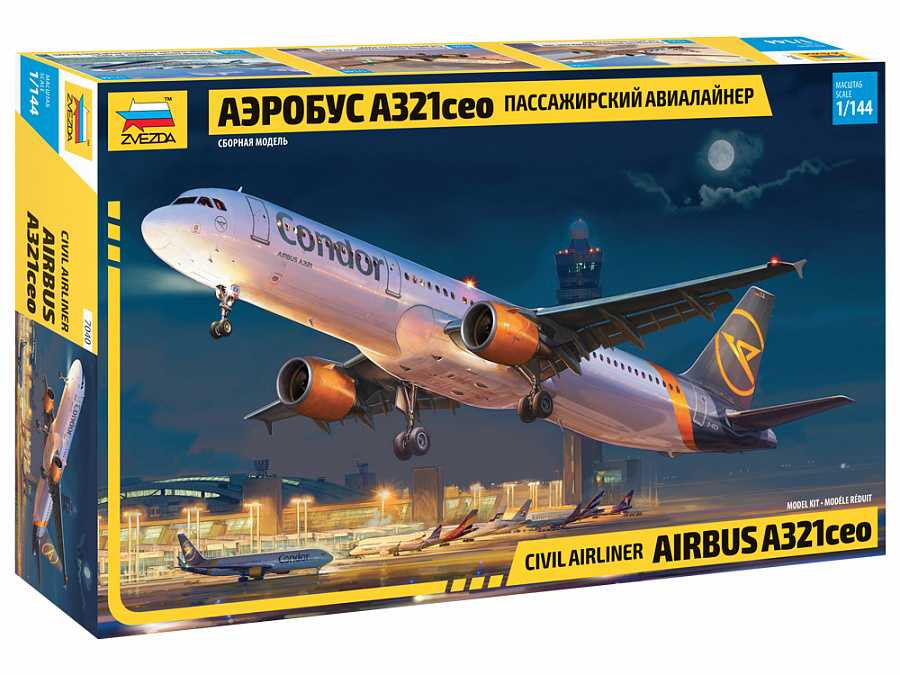 Model Kit lietadlo 7040 - Airbus A321 CEO (1:144) 32-7040