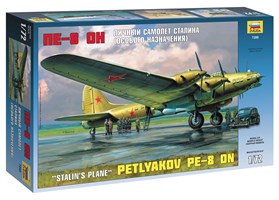 Model Kit letadlo 7280 - Petlyakov Pe-8 ON Stalin´s Plane (re-release) (1:72)