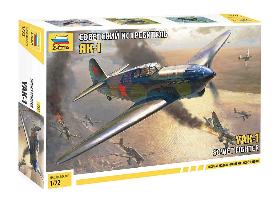 Model Kit letadlo 7327 - YAK-1 (1:72)