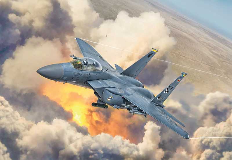 Model Kit letadlo 90166 - F-15E Strike Eagle (1:72)