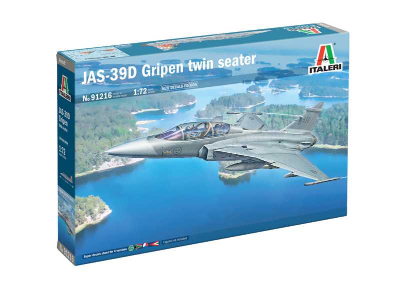 Model Kit letadlo 91216 - JAS-39 Twin Seater (1:72)