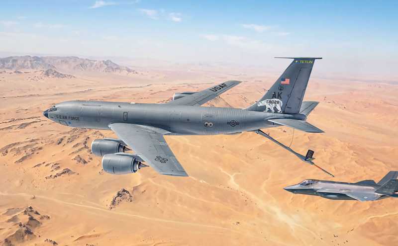 Model Kit letadlo 91281 - KC-135 R/FR Stratotanker (1:72)