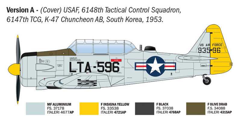 Model Kit letadlo 92652 - T-6G Texan (1:48)
