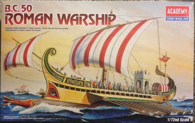 Model Kit loď 14207 - ROMAN WARSHIP CIRCA BC 50 (1:72) 36-14207