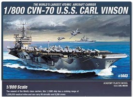 Model Kit loď 14209 - USS CARL VINSON (1:800)