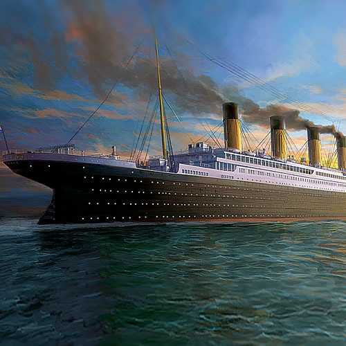 Model Kit loď 14215 - The White Star liner TITANIC MCP (1:400)