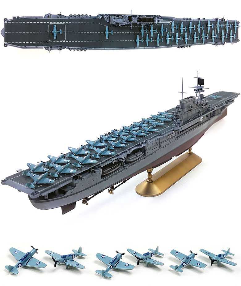 Model Kit loď 14409 - USS Enterprise CV-6 "Batte of Midway" (1:700)