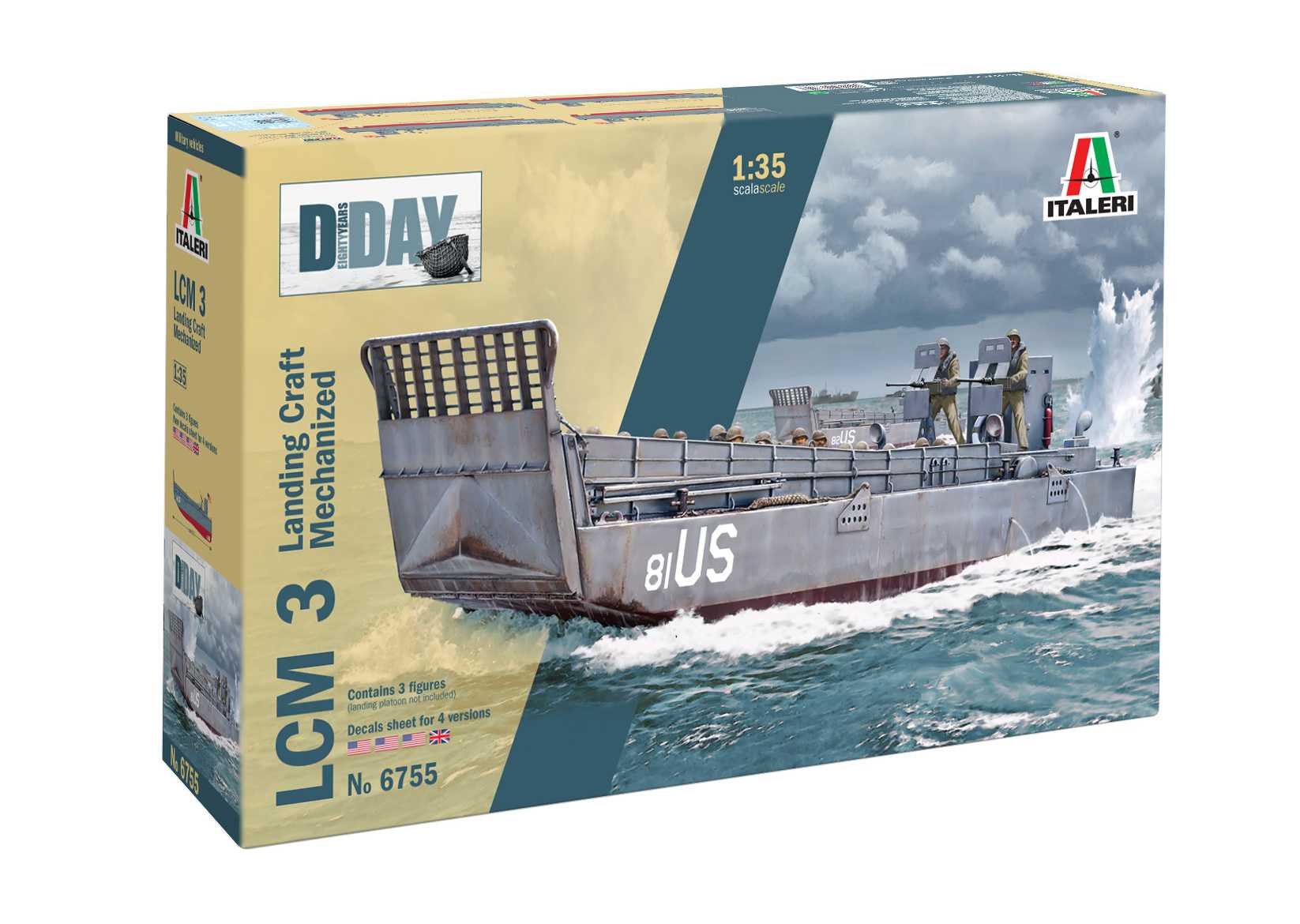 Model Kit loď 6755 - LCM3 (1:35) 33-6755